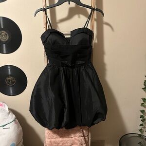 Cute puffy black going out dress worn once